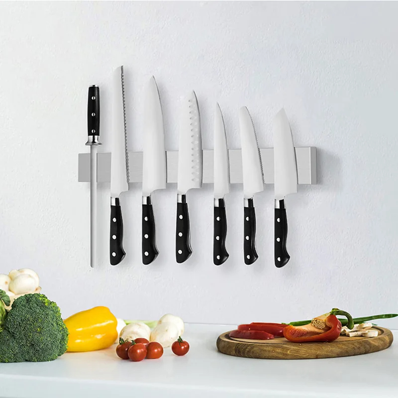 Magnetic Knife Strip - Portacoltelli magnetico professionale portacoltelli magnetico in