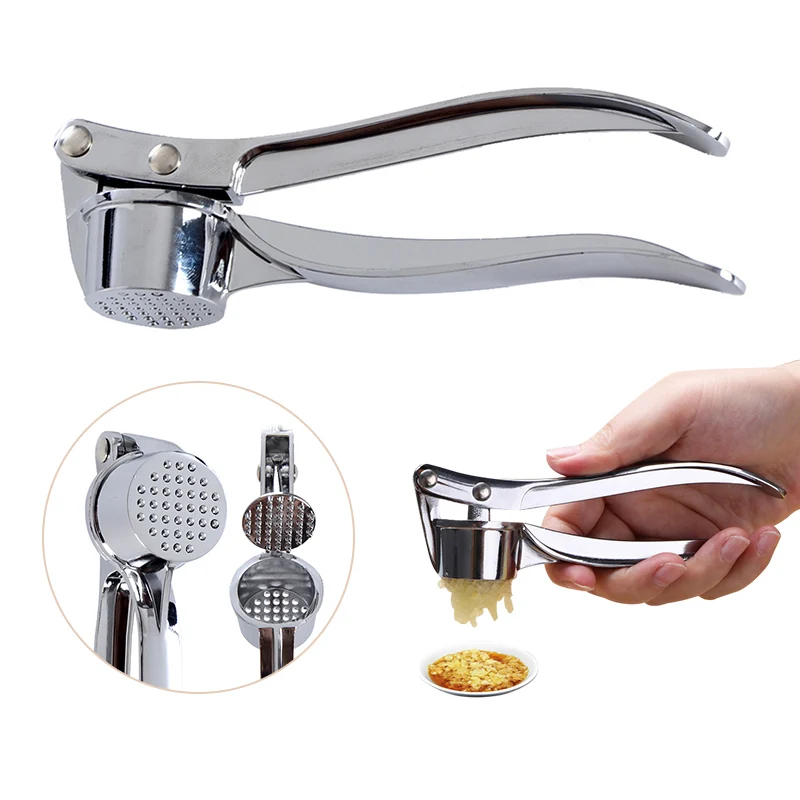 Manual Garlic Press - Spremiaglio multifunzionale, tritatutto manuale salva-lavoro, facile