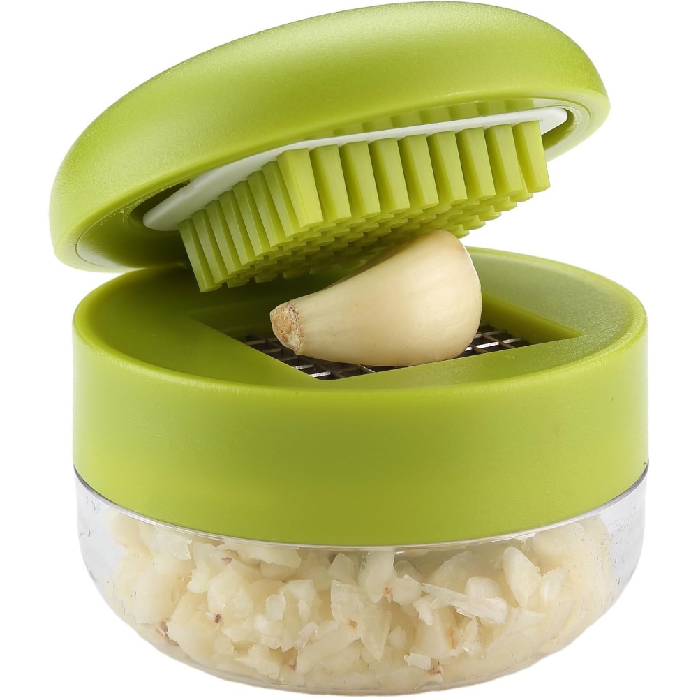 Manual Garlic Press - 1pc Tritatutto manuale multifunzionale per aglio,