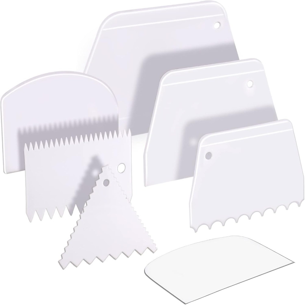 Silicone Spatula Set - Set di 7 raschietti e lisciatori