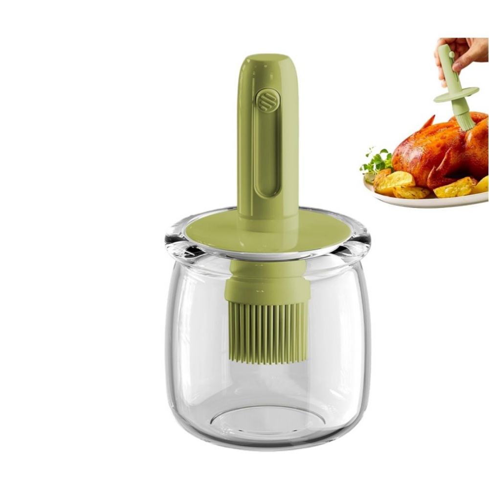 Kitchen Gadgets Dispenser Brush Holder - Dispenser di olio da cucina, bottiglia