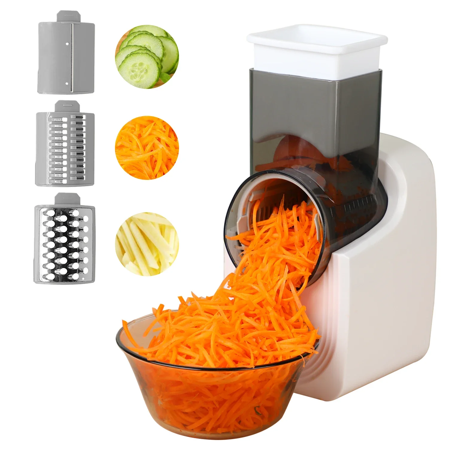 Mandoline Slicer - Grattugia elettrica per formaggio Affettatrice elettrica