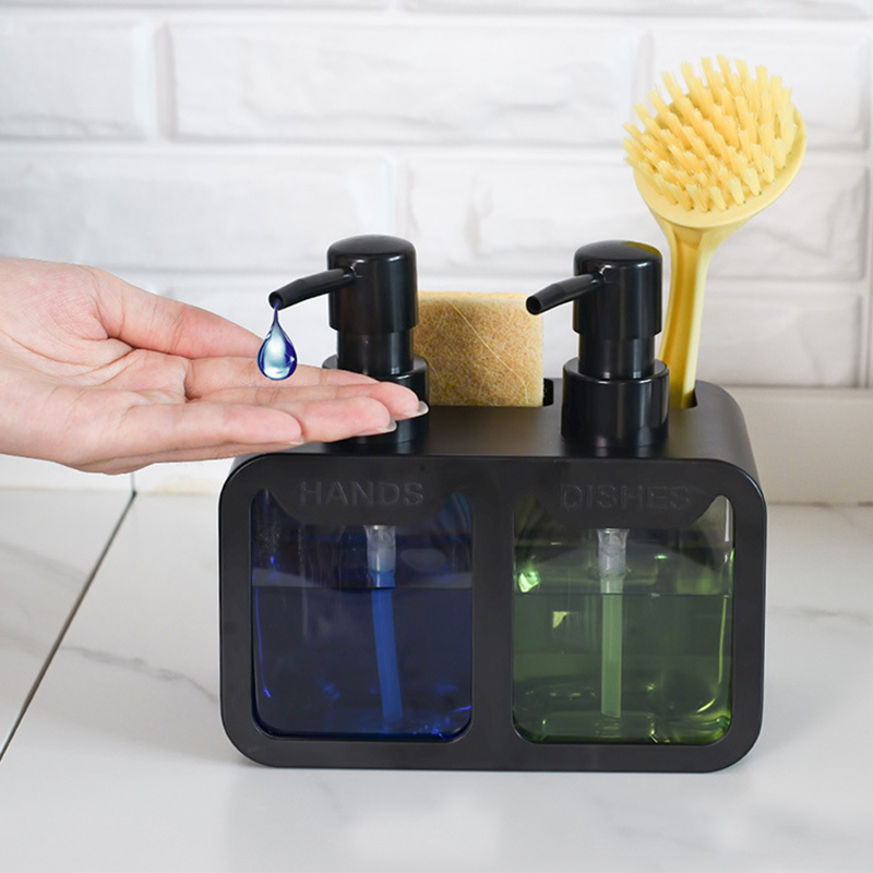 Kitchen Gadgets Dispenser Brush Holder - Set dispenser per sapone per le