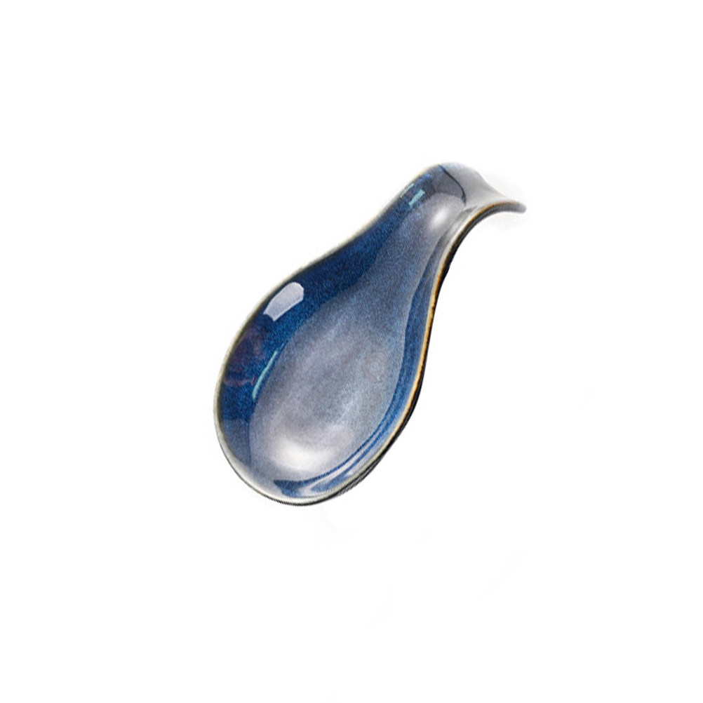 Kitchen Utensil Holder - Poggiacucchiaio in Ceramica dal Design Elegante,