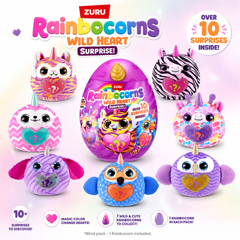 Kitchen Gadgets Aliexpress - ZURU Rainocorns Wild Heart Surprise Rainbow