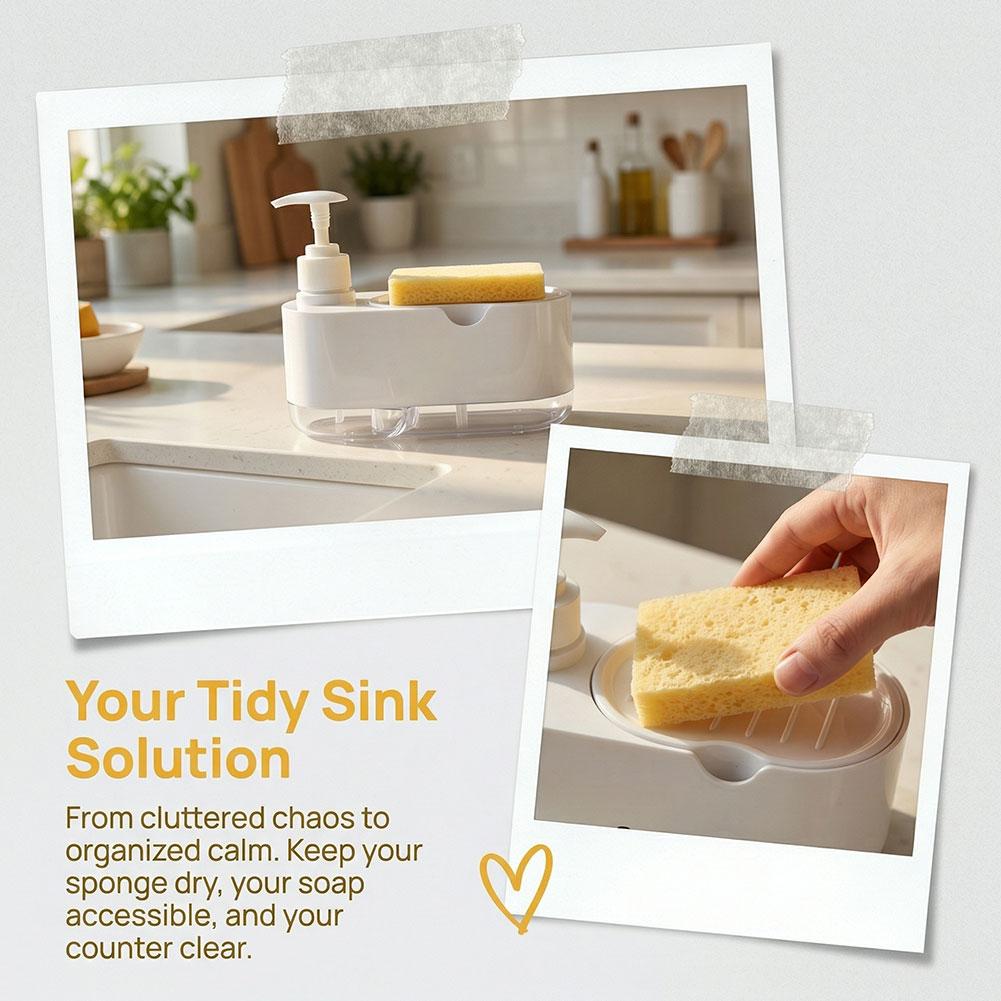 Dispenser Automatico di Deters - Kitchen Gadgets Dispenser Brush Holder recensione e prezzo