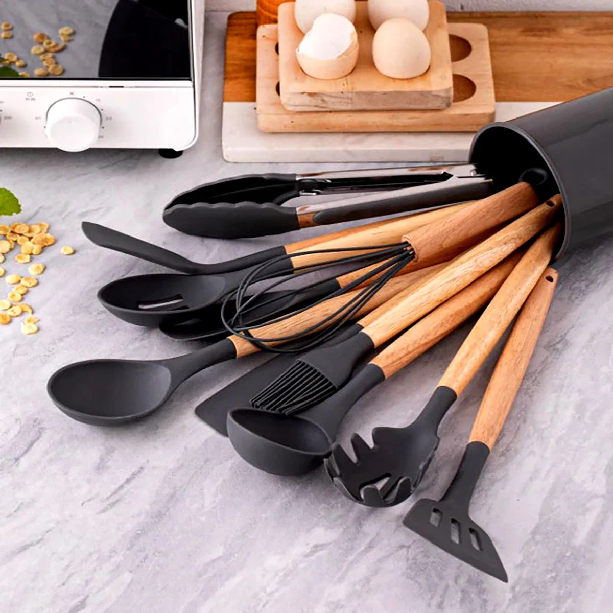 Set di 12 Utensili in Silicone - Silicone Spatula Set recensione e prezzo