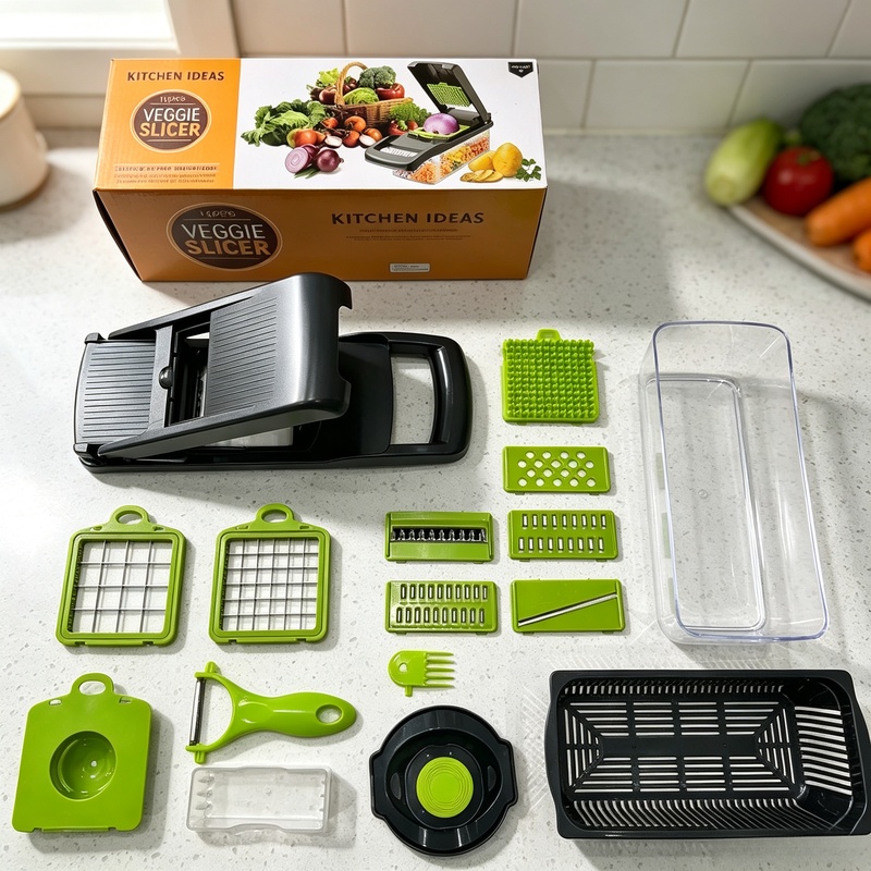 Set di Utensili da Cucina 16 i - Mandoline Slicer recensione e prezzo