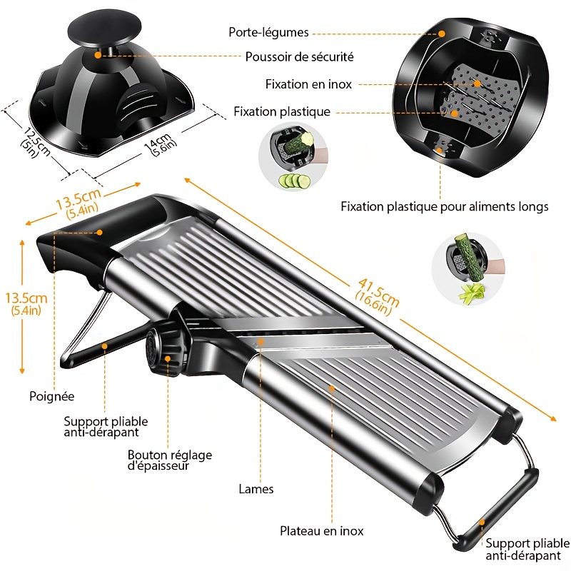 Affettatrice per mandolina in  - Mandoline Slicer recensione e prezzo