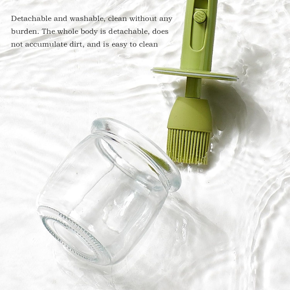 Dispenser di olio da cucina, b - Kitchen Gadgets Dispenser Brush Holder recensione e prezzo