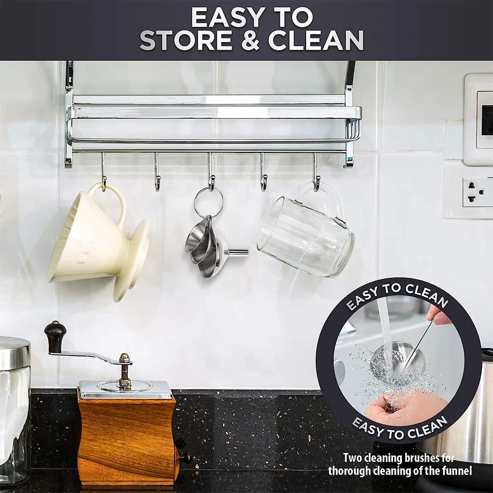 Set di imbuti da cucina in acc - Kitchen Gadgets Worth Buying recensione e prezzo