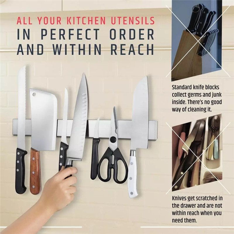 Portacoltelli in acciaio inoss - Magnetic Knife Strip recensione e prezzo