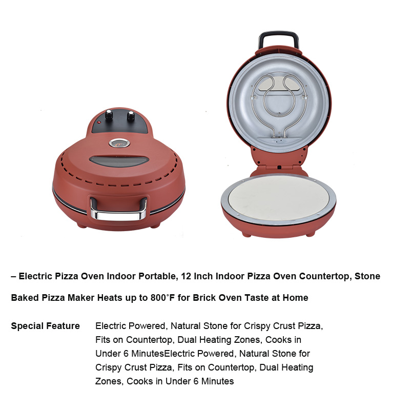 Forno per pizza elettrico per  - Pizza Stone Baking recensione e prezzo