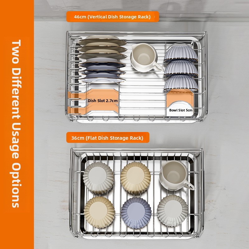 Scolapiatti in Acciaio Inox 30 - Kitchen Utensil Holder recensione e prezzo