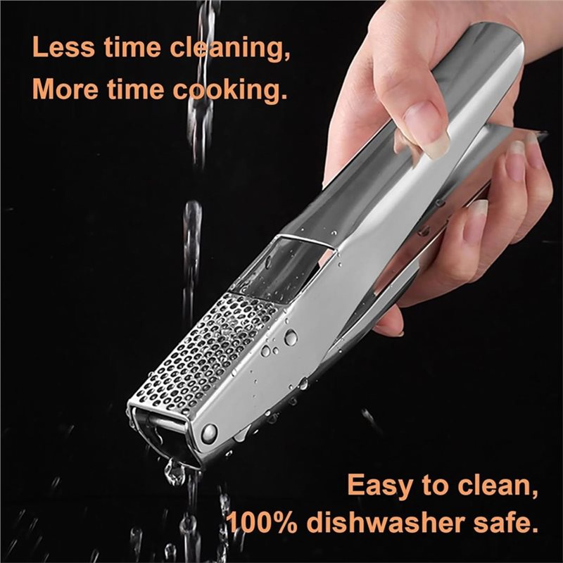A25F-Spremiaglio in acciaio in - Manual Garlic Press recensione e prezzo