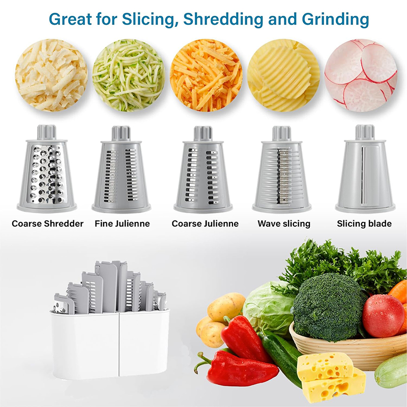 LMETJMA 5 in 1 Grattugia Rotan - Mandoline Slicer recensione e prezzo