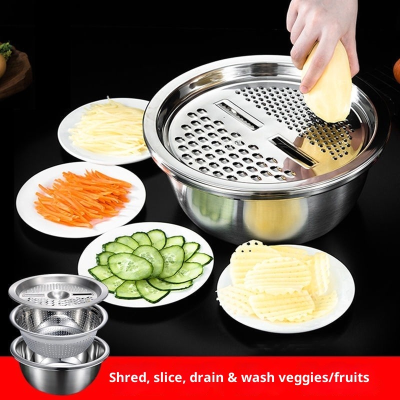 Nuovo Set di 3 Grattugie Multi - Mandoline Slicer recensione e prezzo