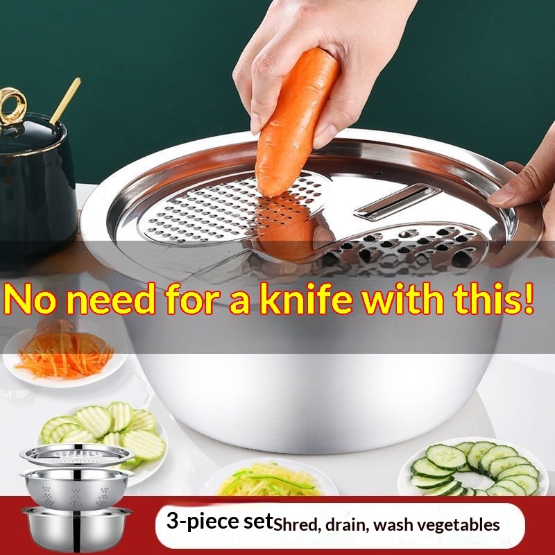 Nuovo Set di 3 Grattugie Multi - Mandoline Slicer recensione e prezzo
