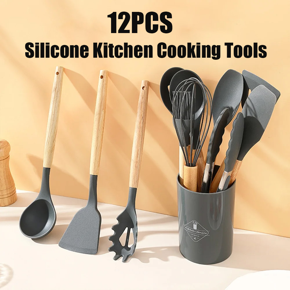 12PCS Utensili da cucina in si - Silicone Spatula Set recensione e prezzo