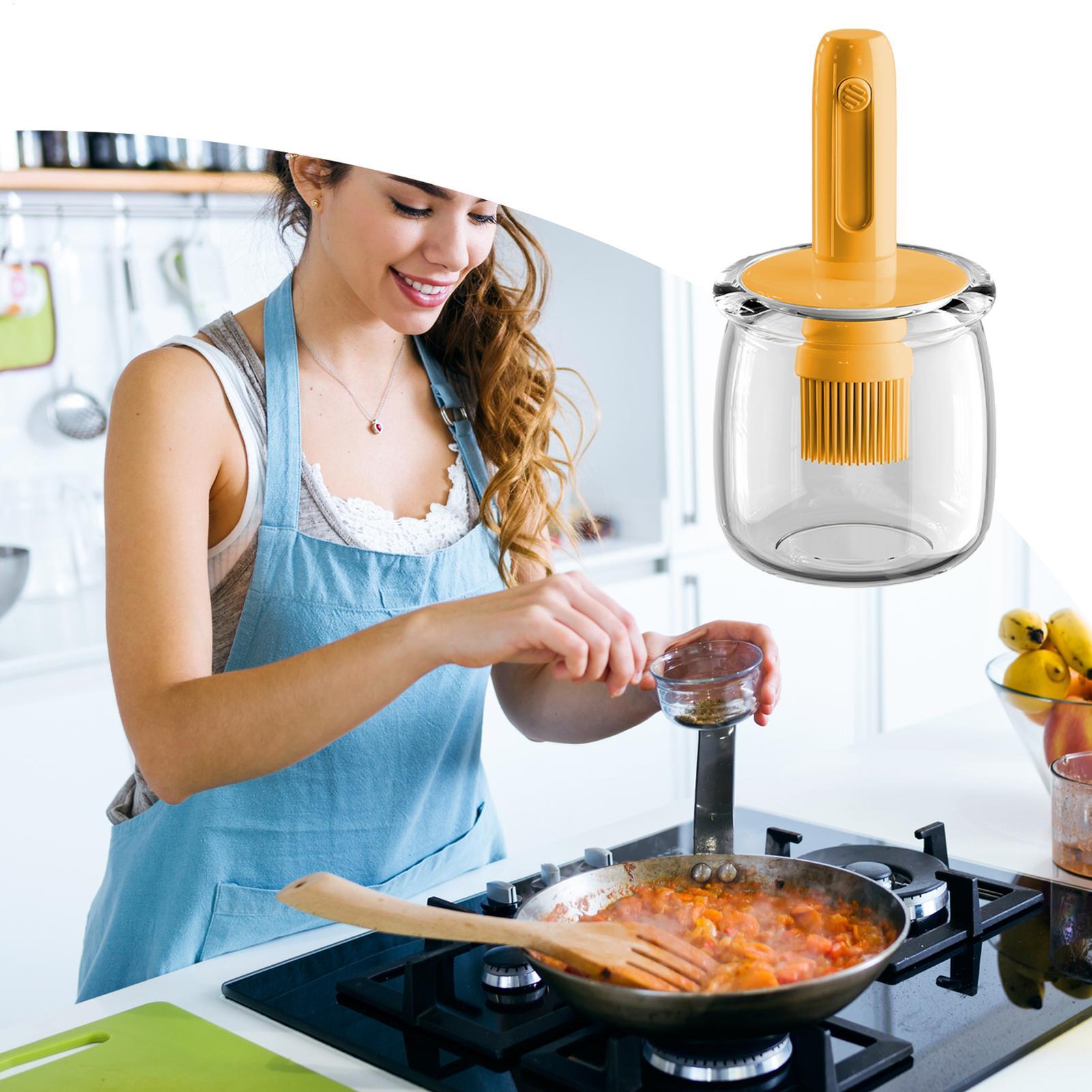 Dispenser di olio Bottiglia di - Kitchen Gadgets Dispenser Brush Holder recensione e prezzo