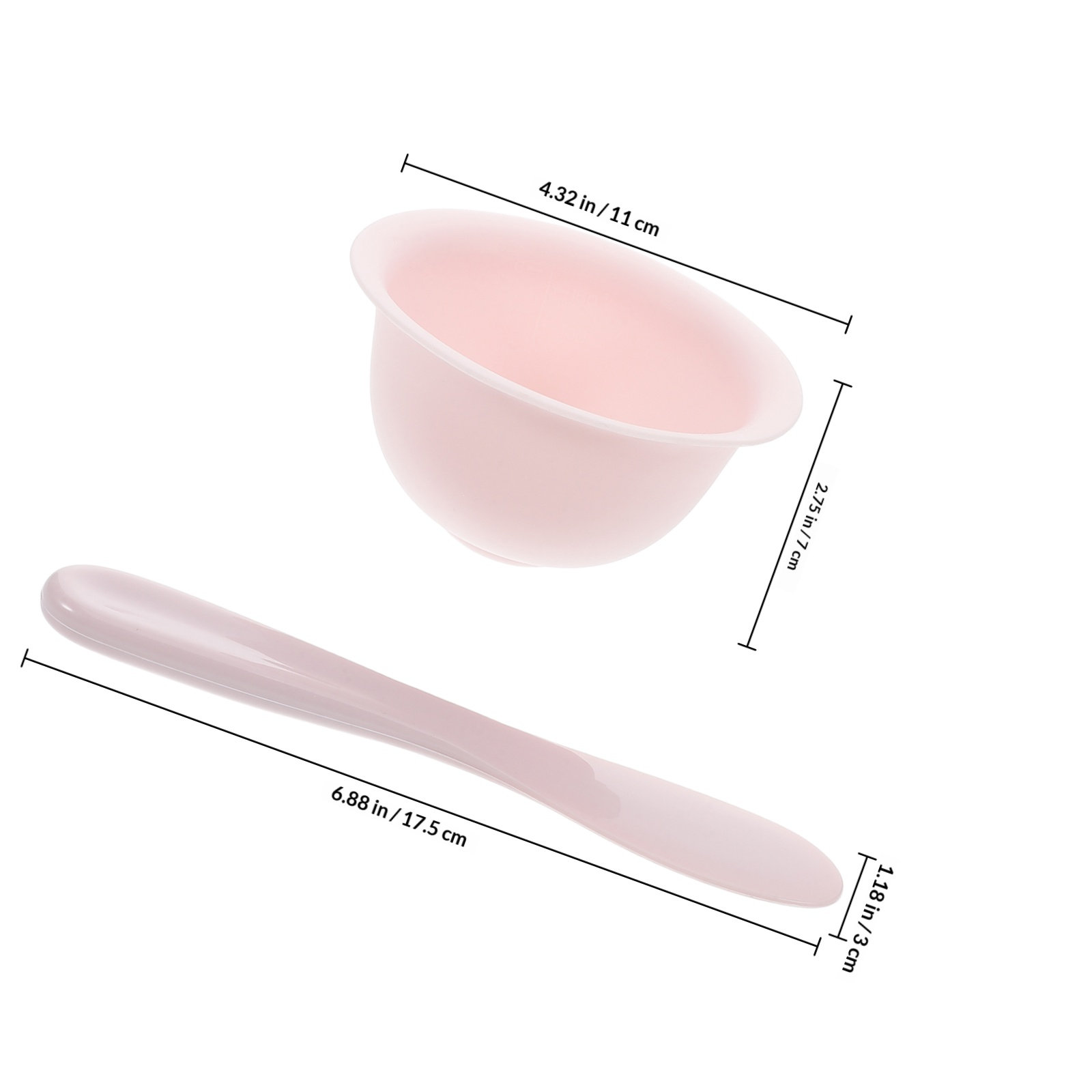 Set di 1 ciotola e spatola in  - Silicone Spatula Set recensione e prezzo