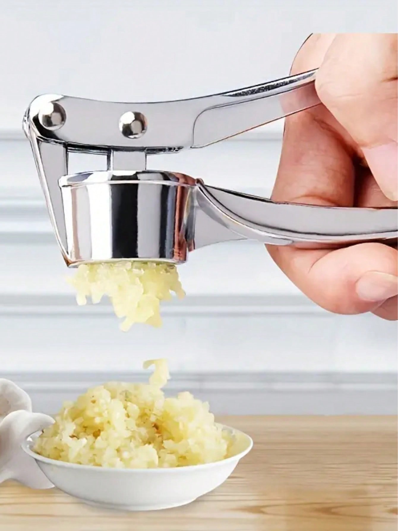 Spremiaglio da Cucina in Accia - Manual Garlic Press recensione e prezzo