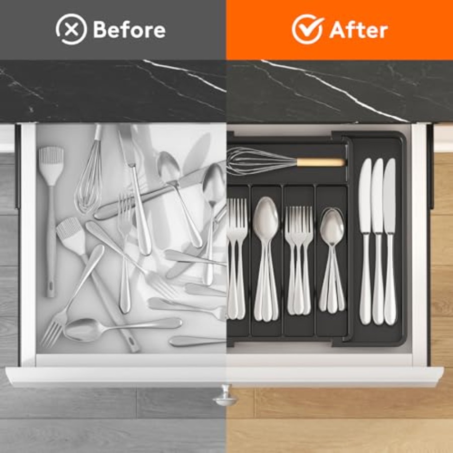Organizzatore Espandibile per  - Kitchen Utensil Holder recensione e prezzo