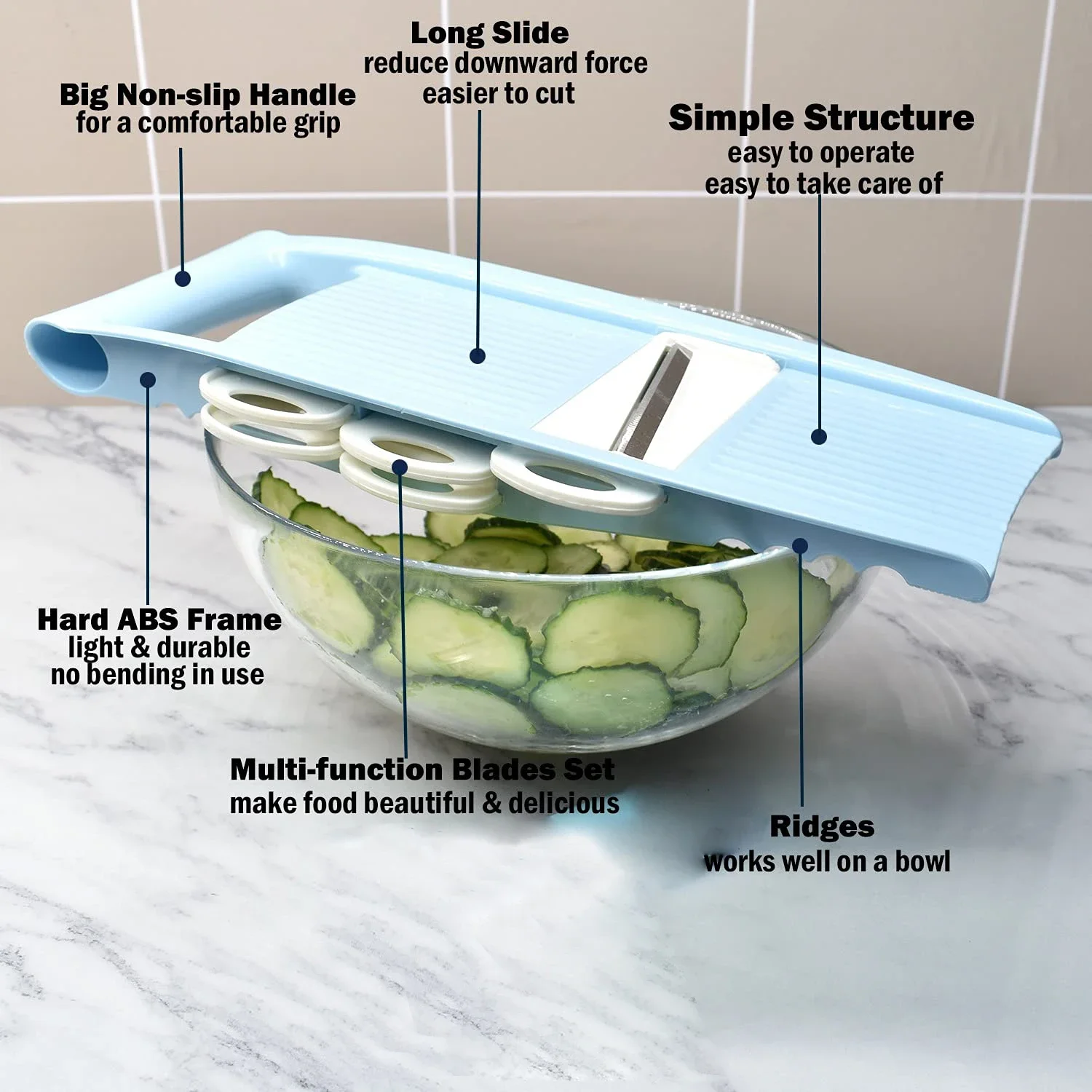 Affettatrice per mandolina 5 i - Mandoline Slicer recensione e prezzo